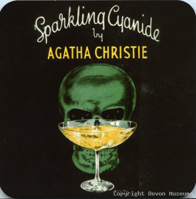 Agatha Christie's Sparkling Cyanide Coaster product photo